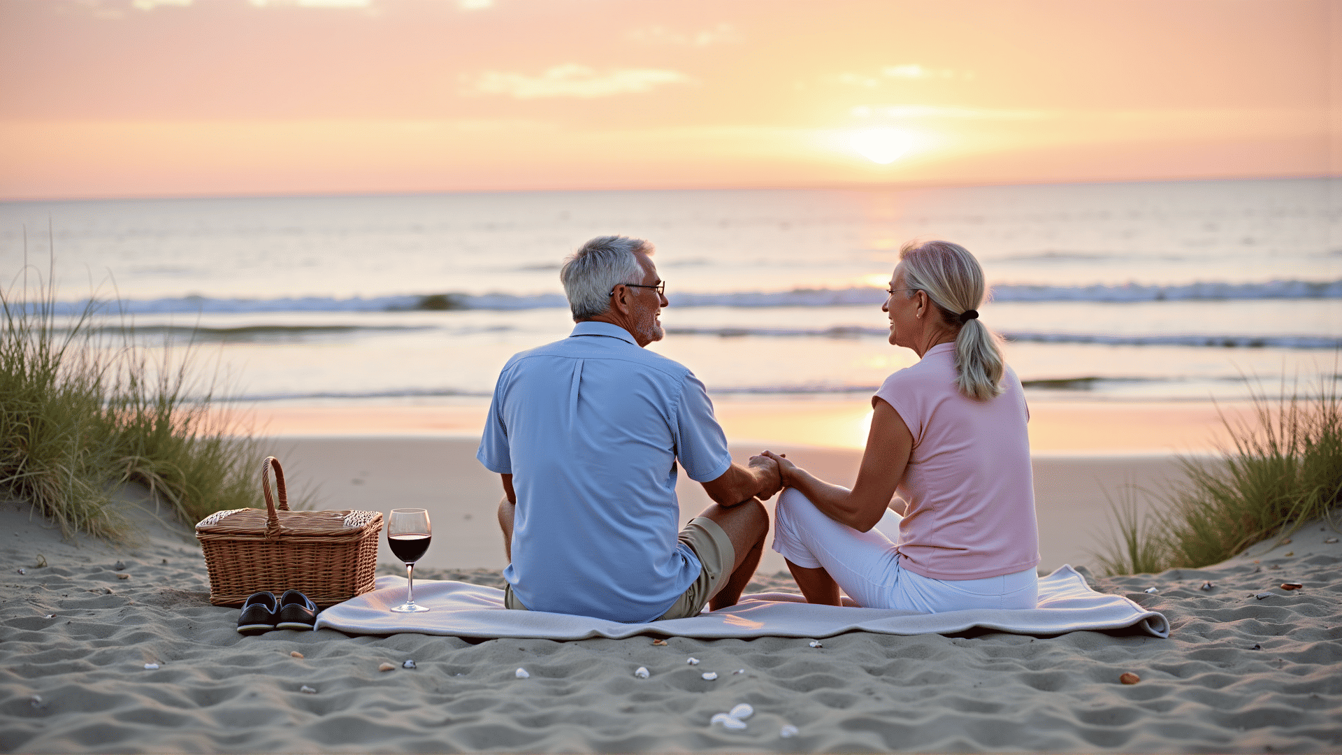 Couple enjoying retirement