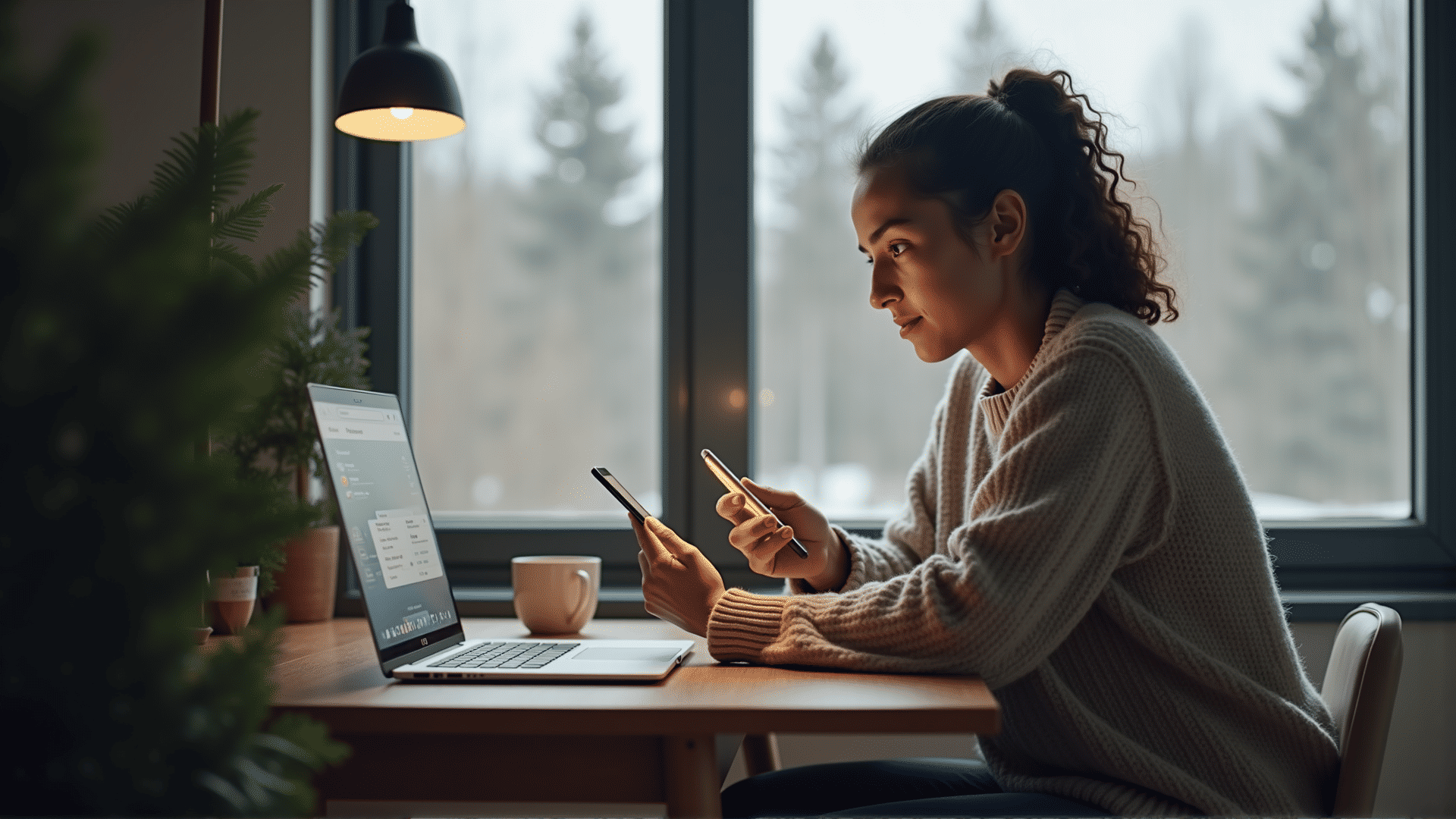 Digital banking on devices